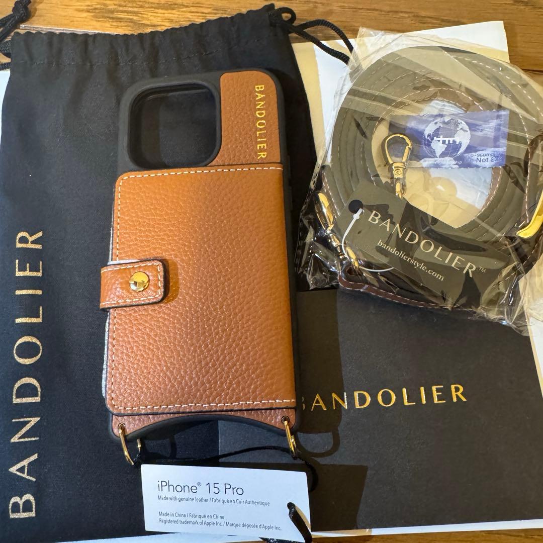 BANDOLIER iPhone 15 Pro ケース スマホショルダー