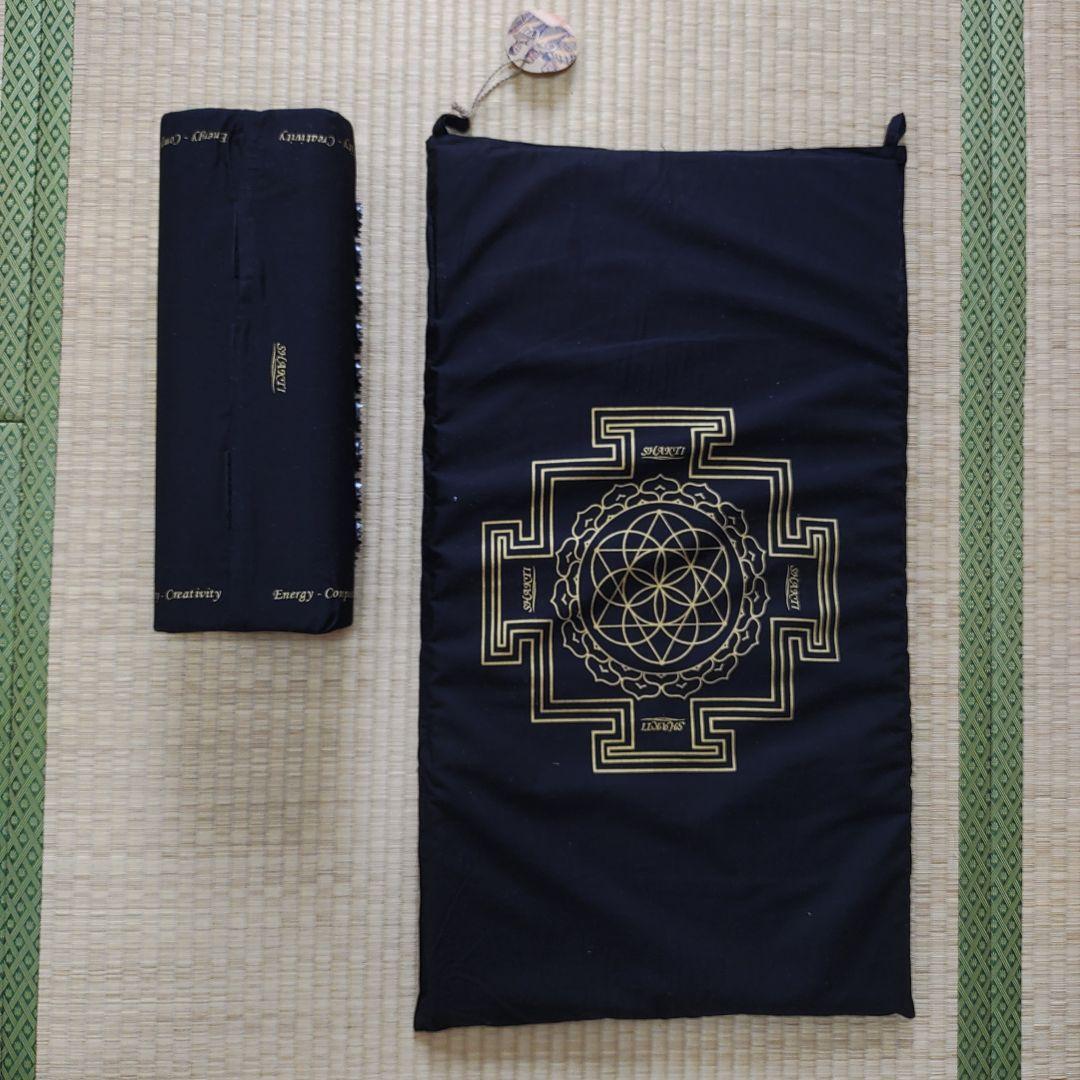 SHAKTI 指圧マット・枕（ブラック）正規品
