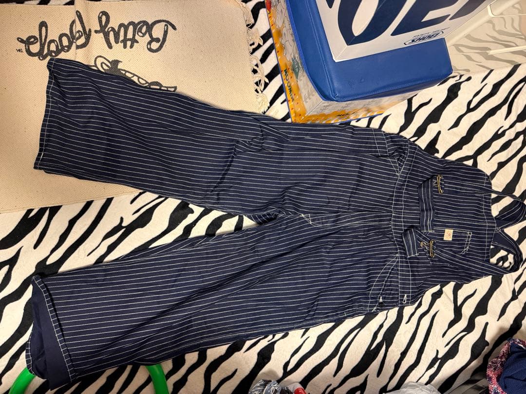 1*L様 Sugar Cane ウォバッシュオーバーオール ネイビー