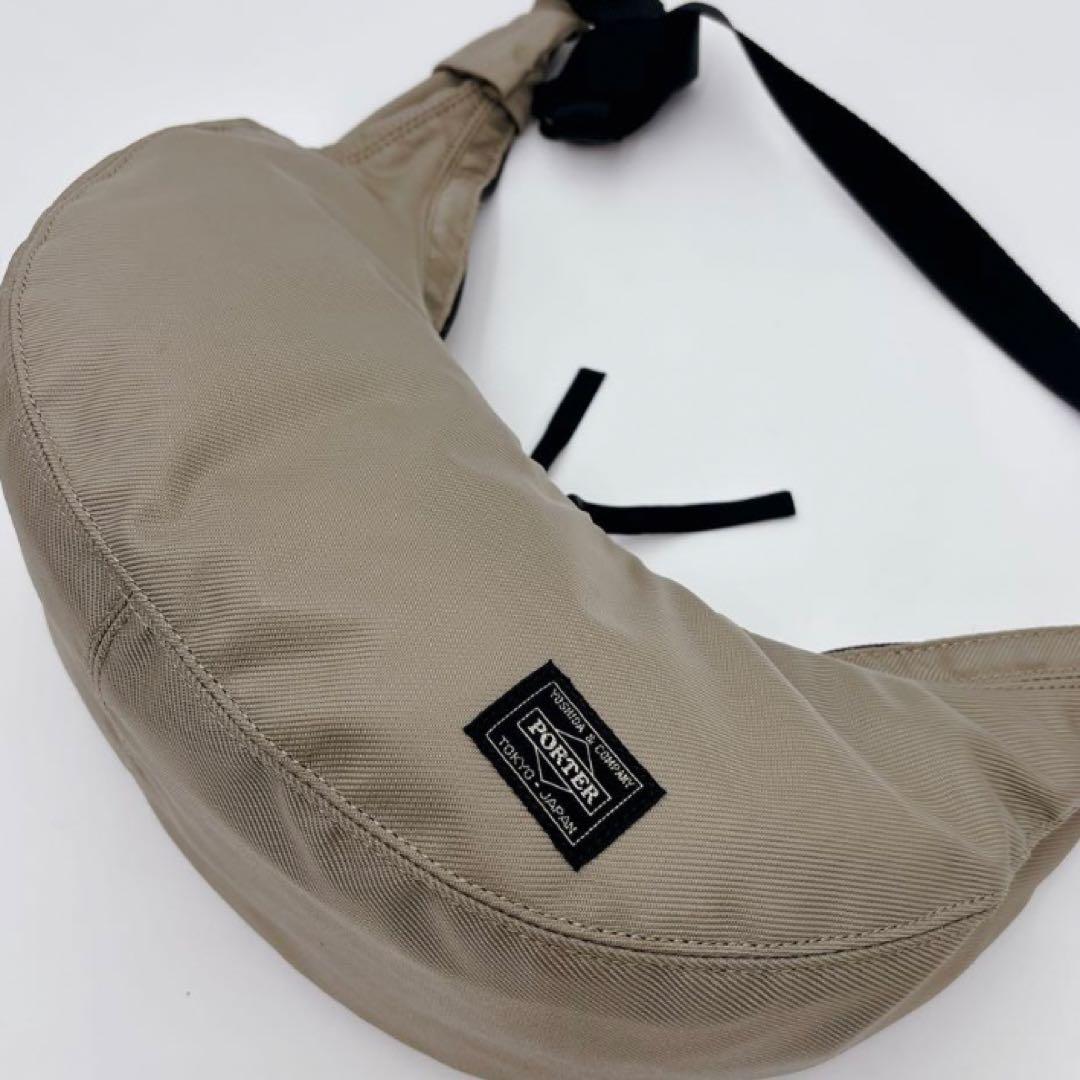 【希少】PORTER ROUND ショルダーバッグ ラウンド 三日月型 完売品