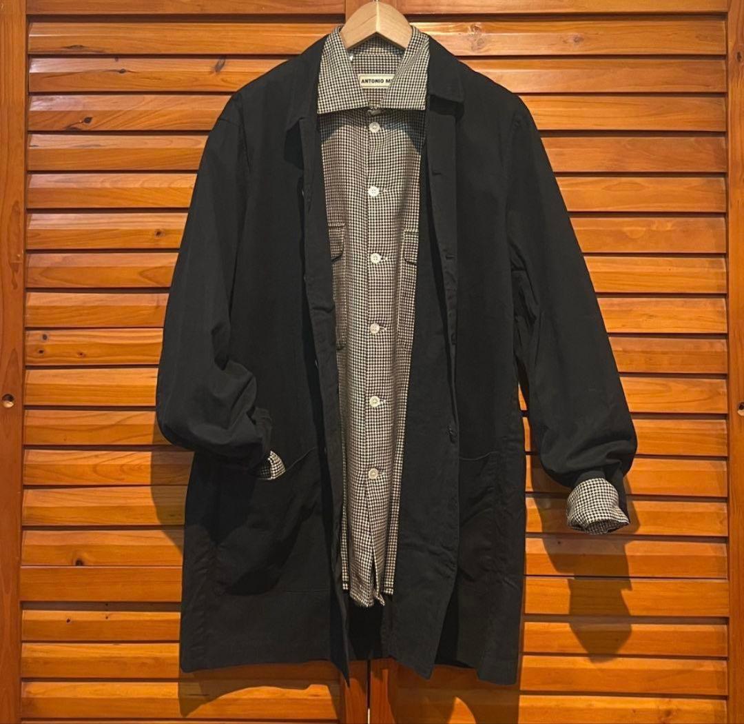 初期 90SDRIES VAN NOTEN スプリング ボックスコート 黒 M