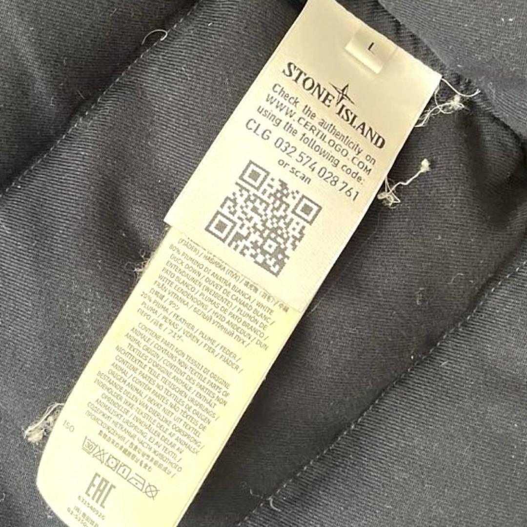 ジャケット・アウター Stone  down jacket navy size L