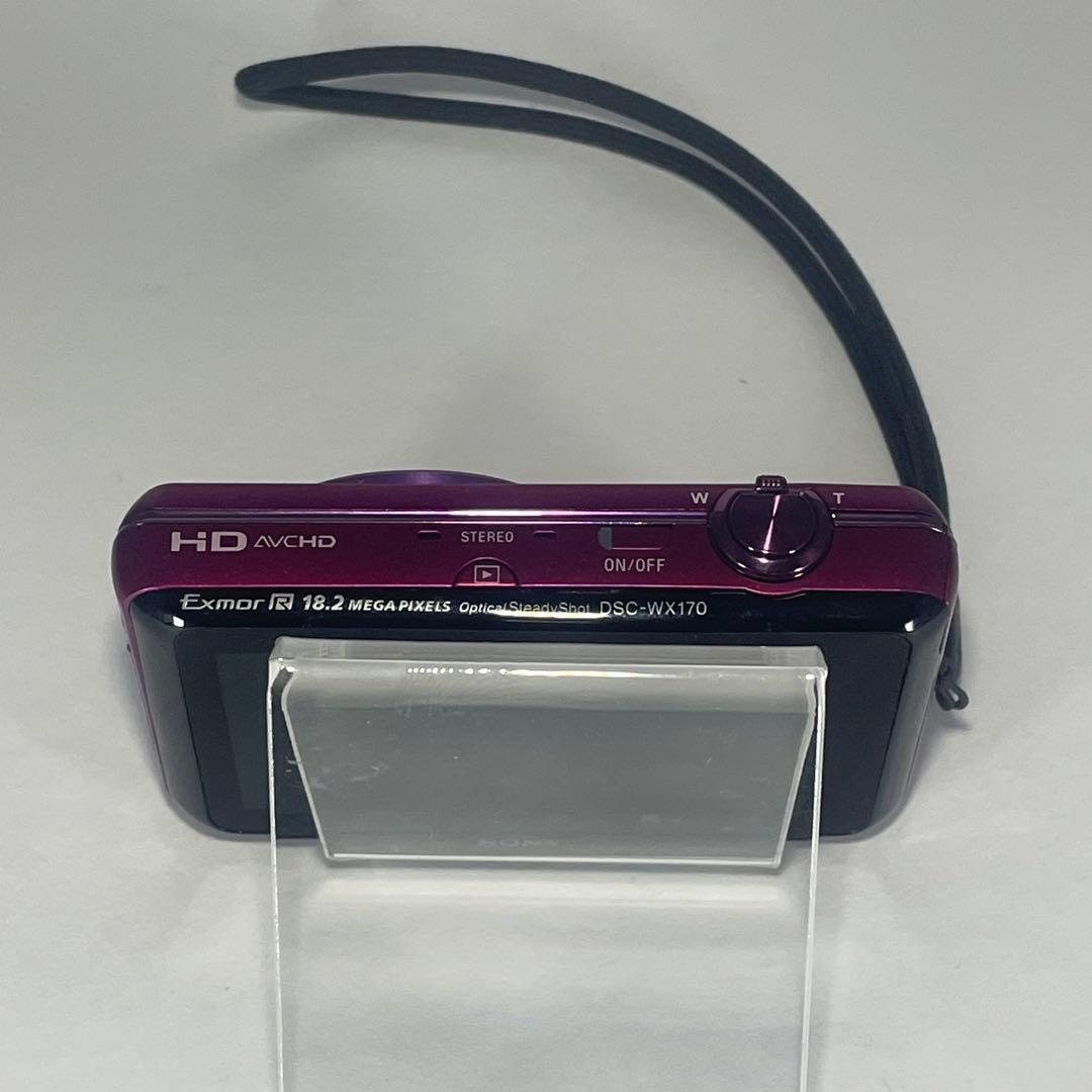 【動作確認済】SONY Cyber-shot DSC-WX170 ピンク