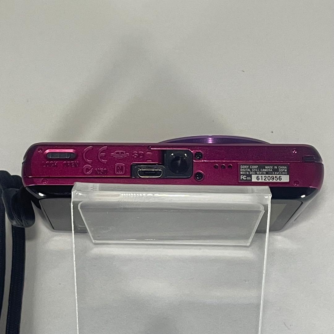 【動作確認済】SONY Cyber-shot DSC-WX170 ピンク