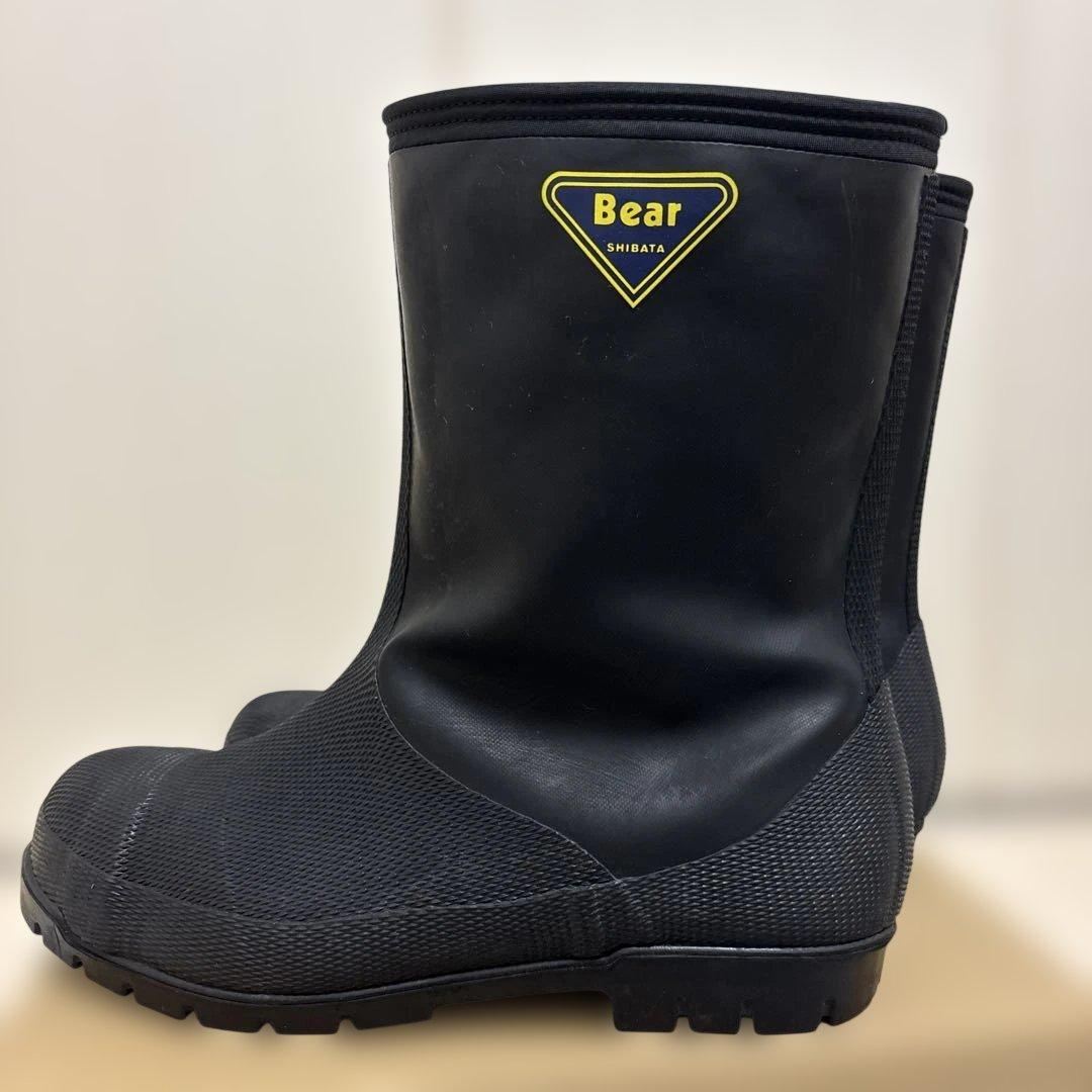シバタ工業　−40℃ 冷蔵庫長靴　Bear 安全靴　安全長靴