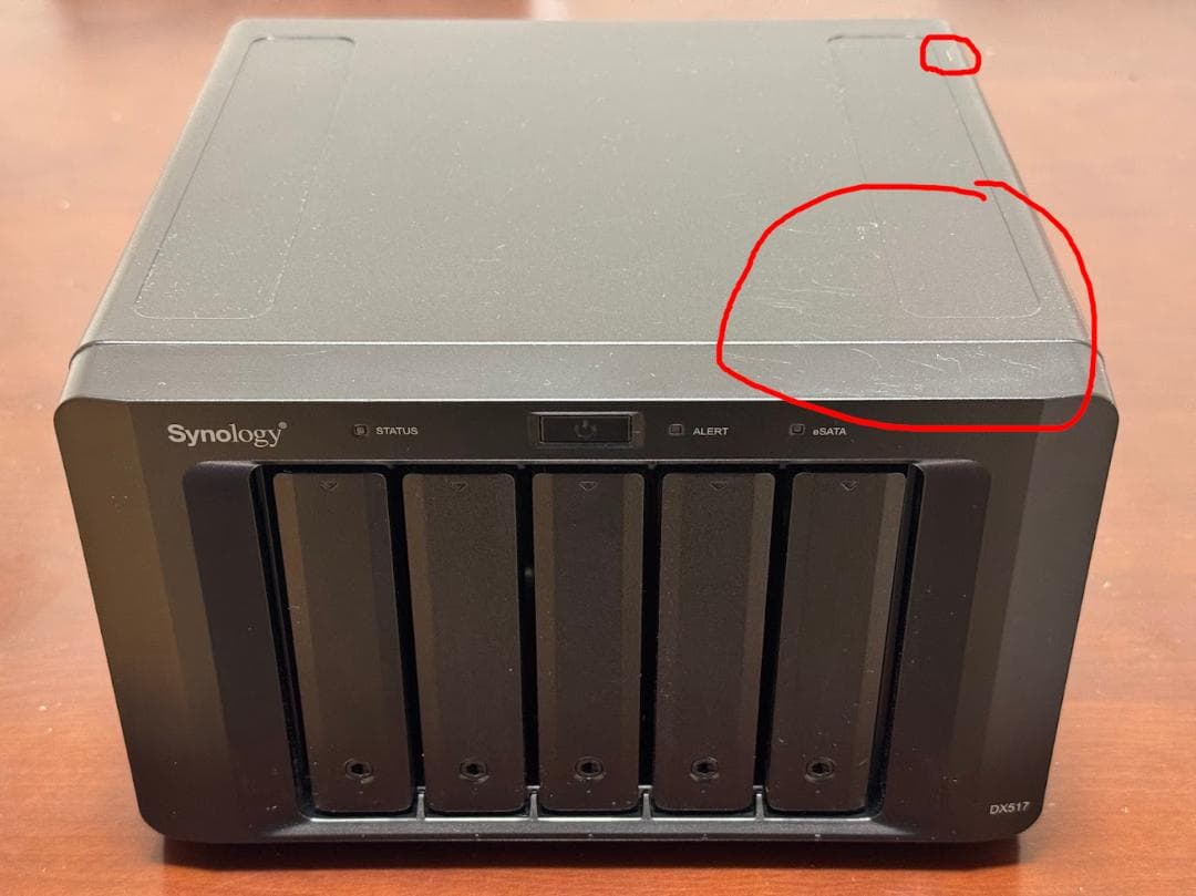 Synology NAS用拡張ユニット DX517