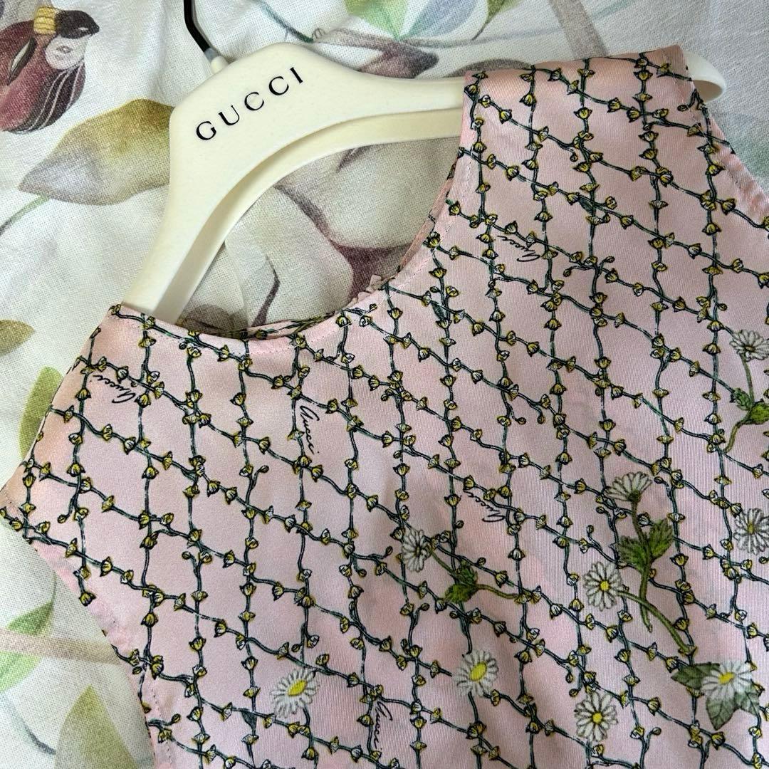 【超希少】GUCCI ヒグチユウコ ノースリーブ ブラウス 12 〔チルドレン〕