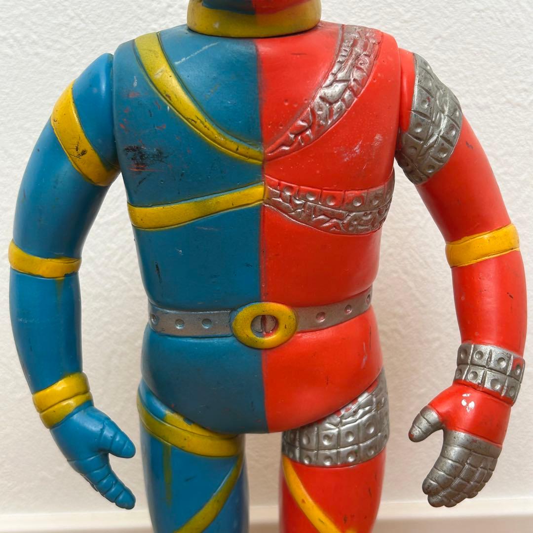 当時物　タカトク　人造人間キカイダー　ソフビ　約28cm　ソフビ