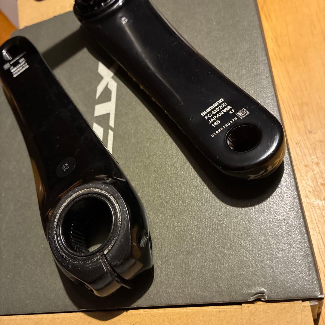 SHIMANO XTR FC-M9200 クランク ギア無し 165mm ①