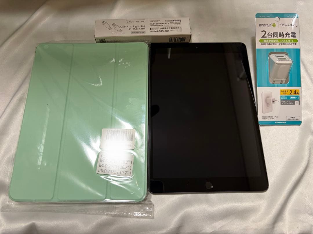 【値下げ】ipad 第7世代 ケース 充電 セット