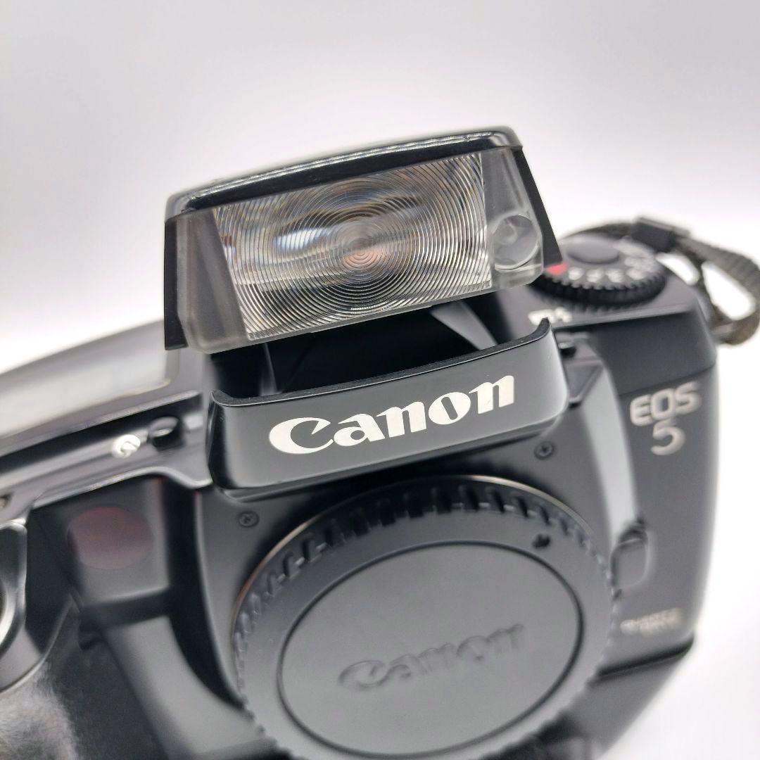 Canon キャノン EOS5 ボディ 一眼レフ フィルムカメラ VG-10付き