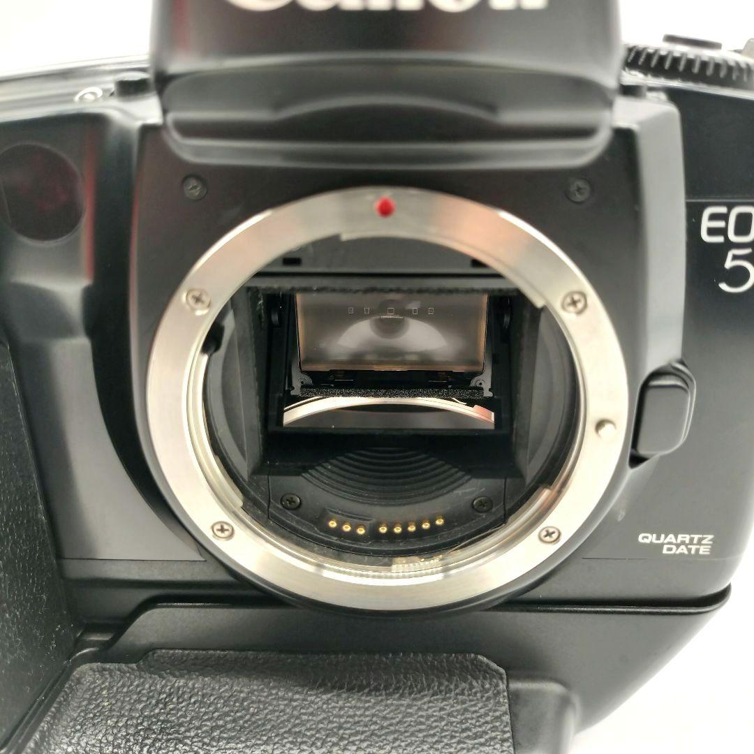 Canon キャノン EOS5 ボディ 一眼レフ フィルムカメラ VG-10付き