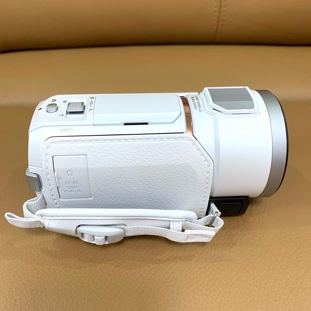 【新品同様】パナソニック HC-VX1M ホワイト デジタル 4Kビデオカメラ