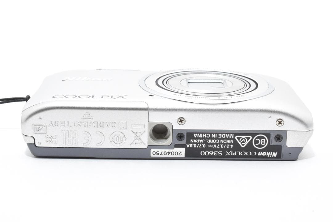❤️美品 Nikon COOLPIX S3600 エモ写り コンデジ 611