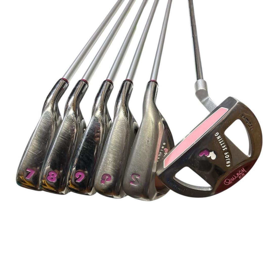 Quincy クインシーES レディース　キャロウェイ　ゴルフクラブ10本セット