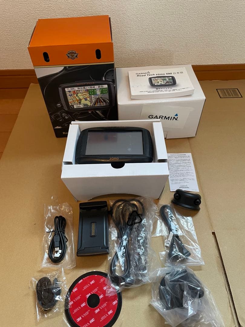 Rord Tech zumo590 ハーレー　ナビ　ズーモ590