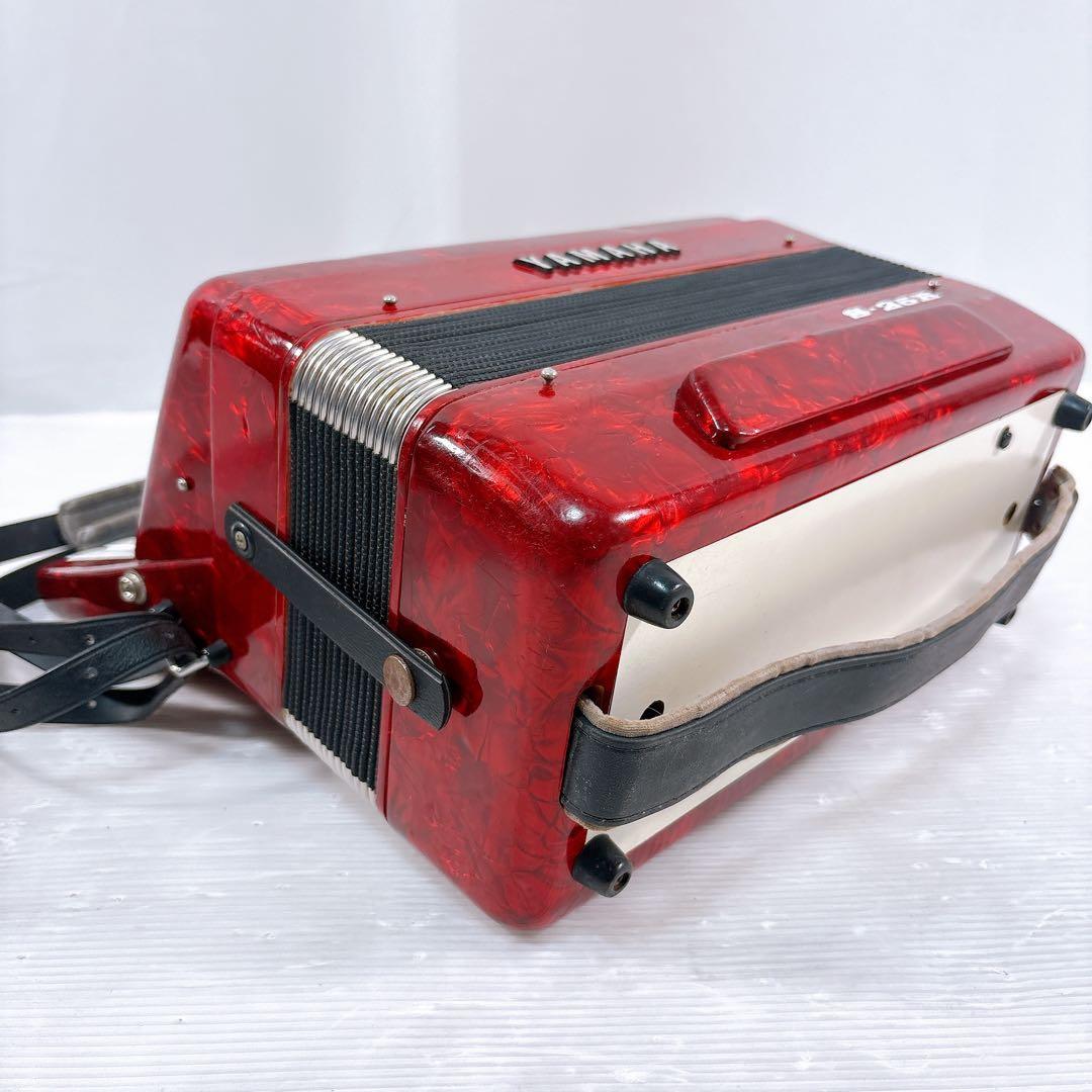 【美品】YAMAHA ヤマハ S-25B アコーディオン 8905 ケース付き