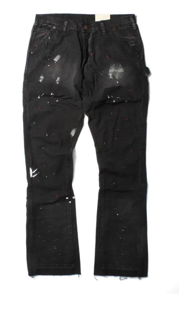 パンツ [mnml] B243 Flare Denim Black W30