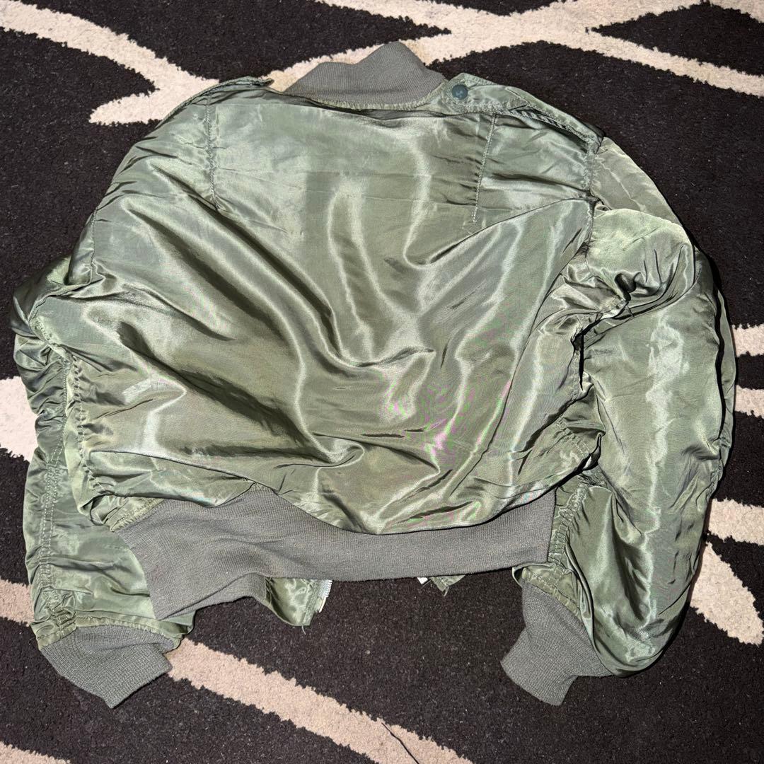 70s L-2B フライトジャケット usa製 40sバッチ付