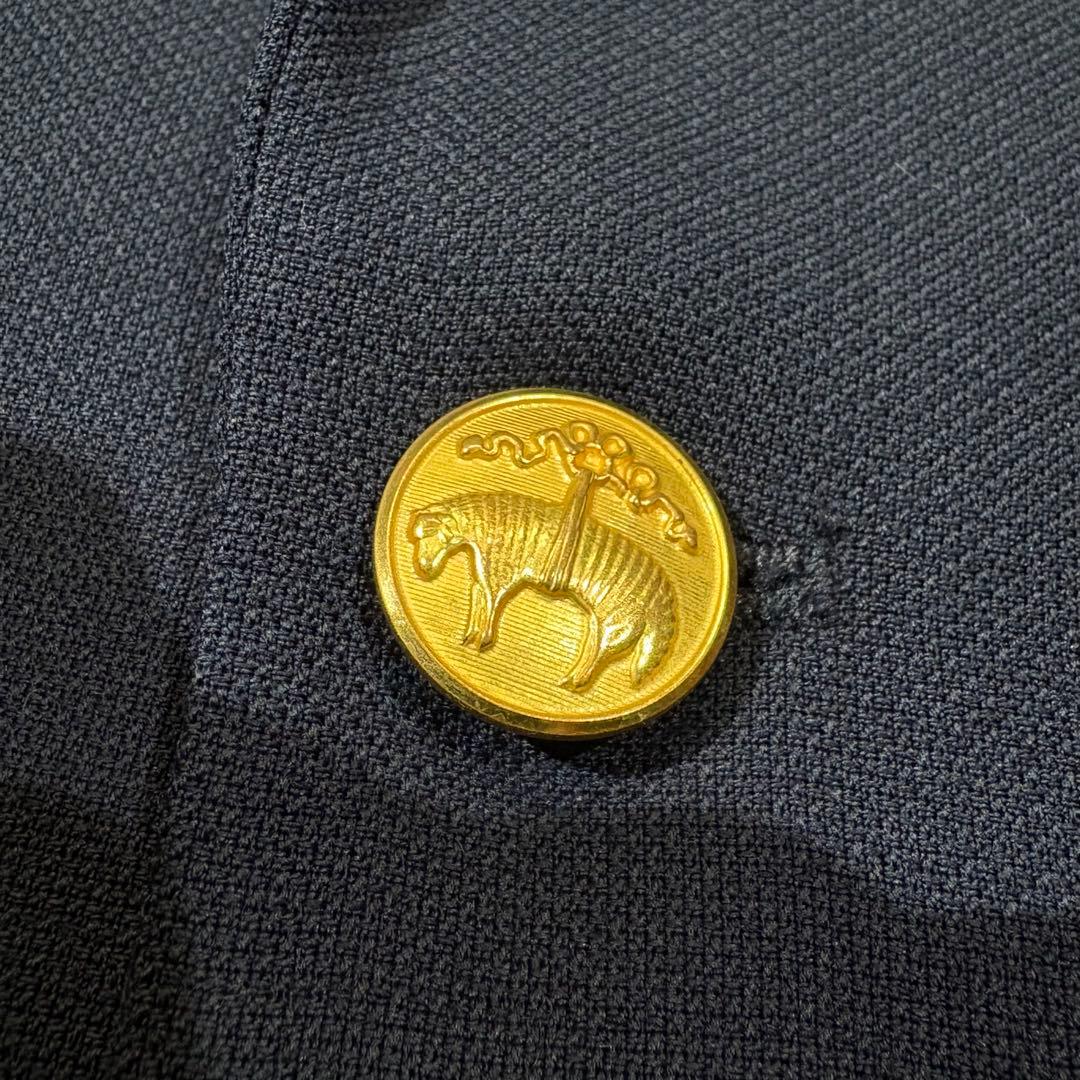 Brooks Brothers 紺ブレザー金ボタンTollegno MILANO