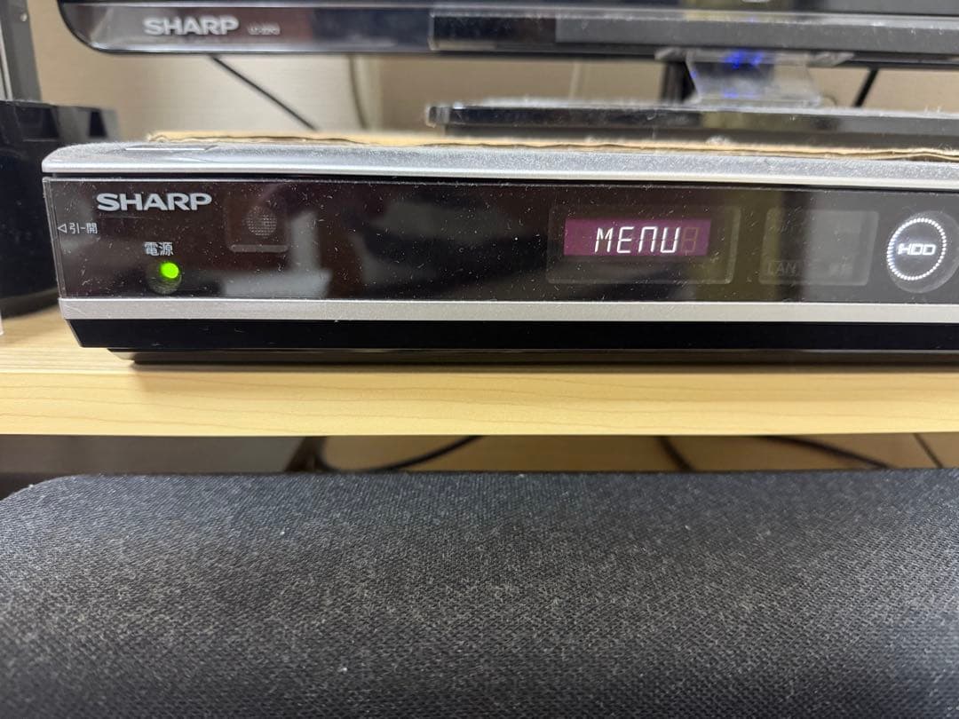 SHARP BD-SP1000 ブルーレイレコーダー　サービスモードリモコン付き