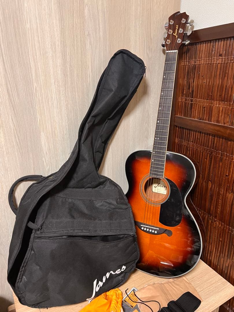 James ジェームス アコースティックギター 本体のみ 現状品