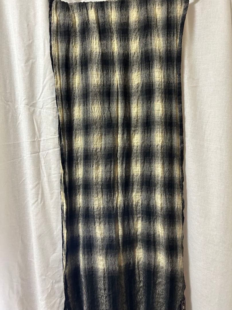 RRL オンブレチェック　ストール　ウール