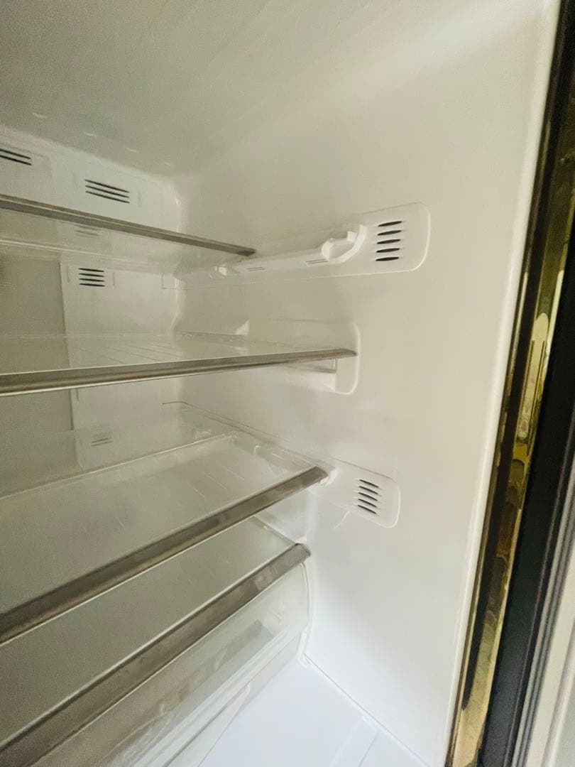 ファミリー用　401L 三菱　大型冷蔵庫 木目調　ブラウン