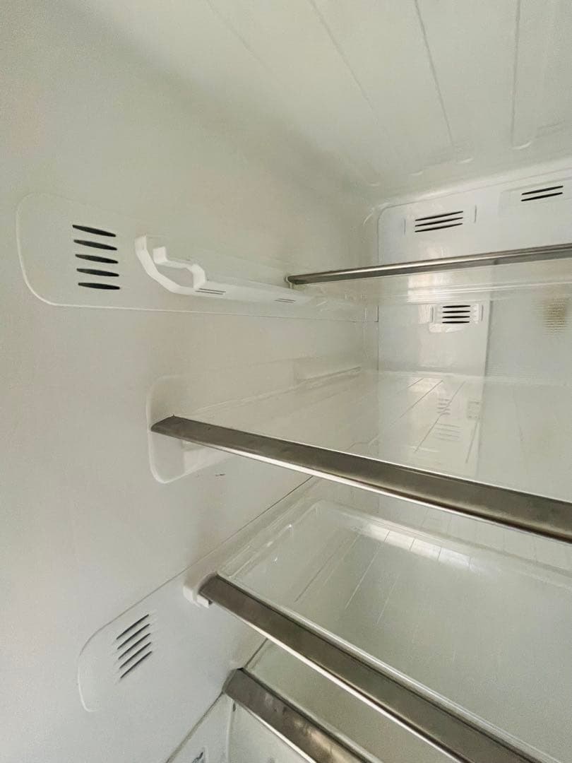 ファミリー用　401L 三菱　大型冷蔵庫 木目調　ブラウン