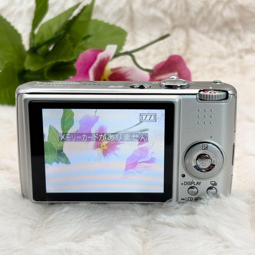 美品✨ Panasonic LUMIX DMC-FX01 シルバー