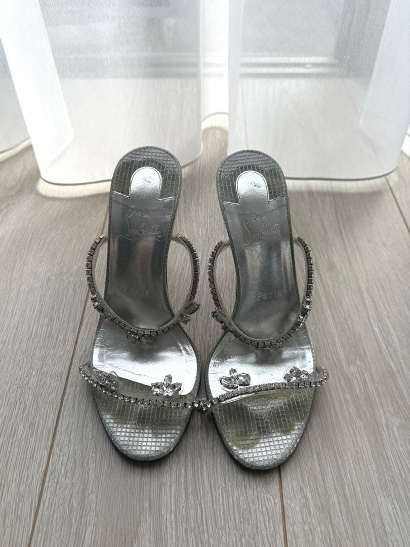 Christian Louboutin ルブタン ミュール ビジュ