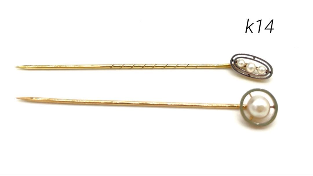 k14 585 刻印あり　ピン