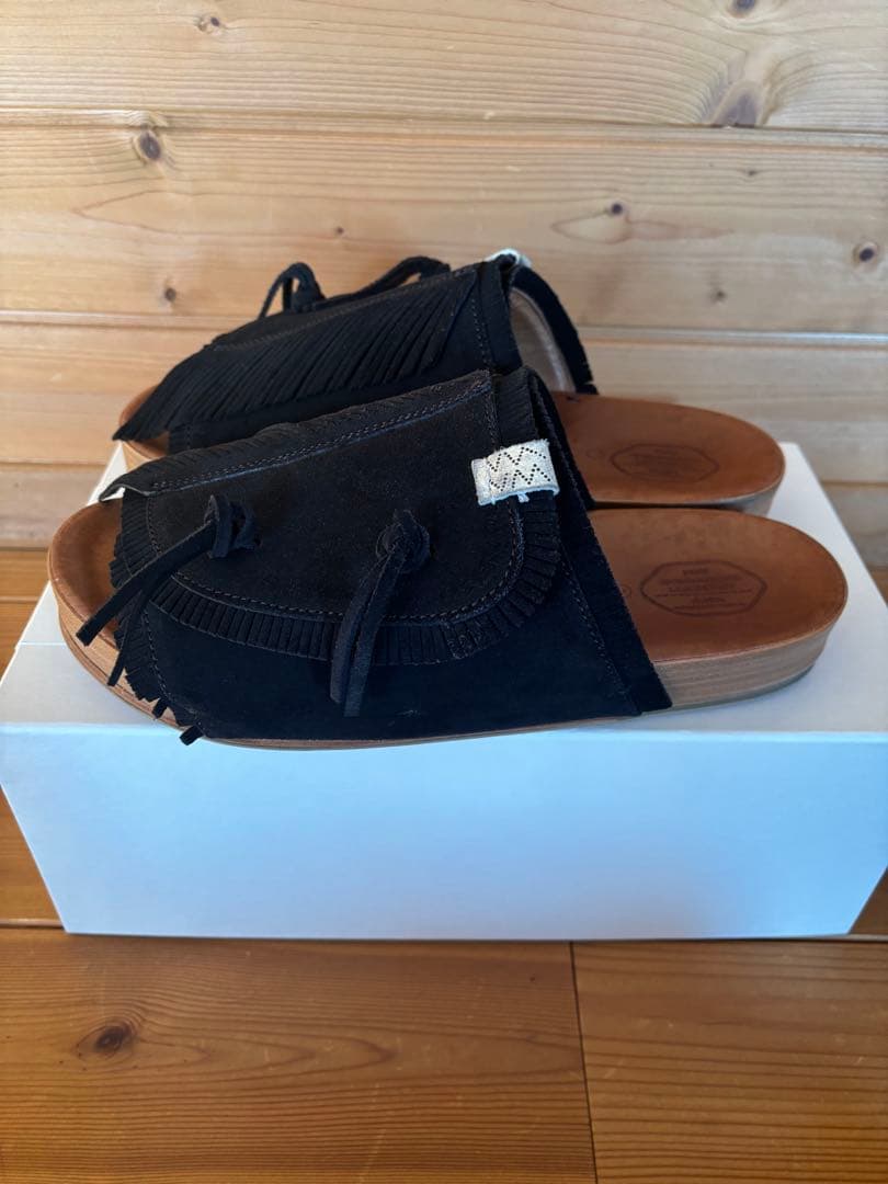靴 visvim 24ss CHRISTO SHAMAN-FOLK L BLACK