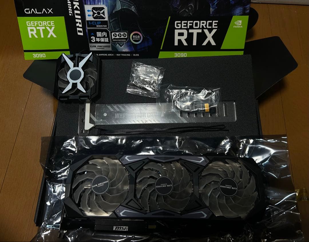 GARAKULO RTX 3090 24GB 完備品・分解歴なし