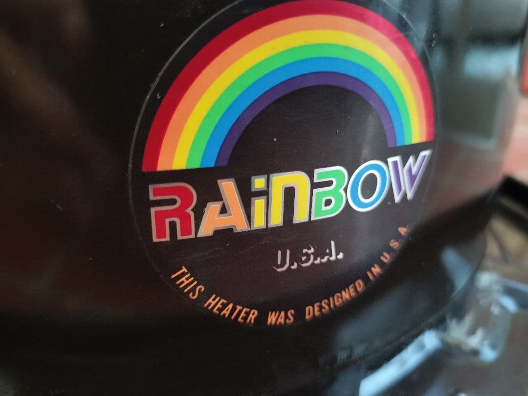 トヨトミ RAINBOW U.S.A. RB-2 石油ストーブ レトロ ブラウン