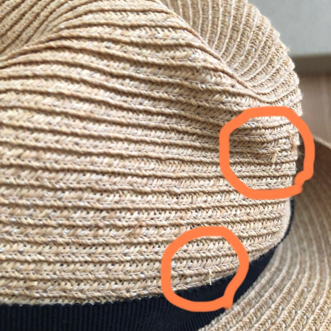 kuma-kuma　マチュアーハ バーズワーズ　コラボ ラフィアハット