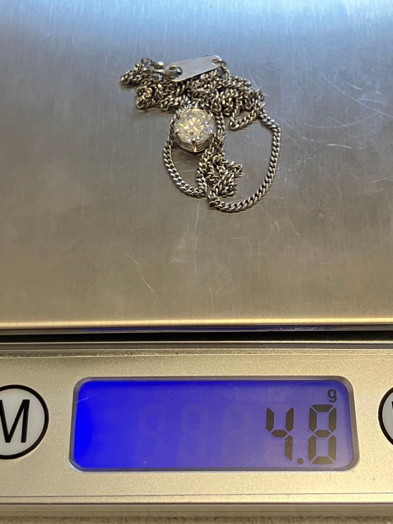 ジュエリーマキ　1粒ダイヤモンド　ネックレス　1.01ct プラチナ