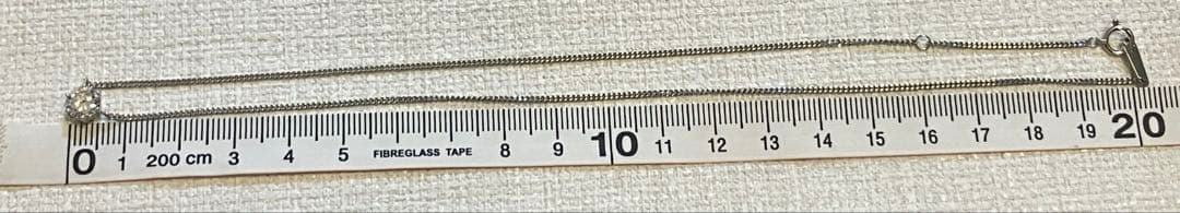 ジュエリーマキ　1粒ダイヤモンド　ネックレス　1.01ct プラチナ