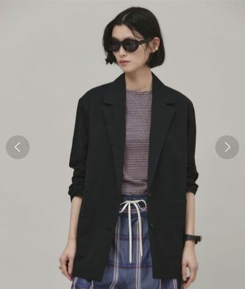 【新品タグ付き】2025年 カレンソロジー サテンワッシャーシャツジャケット