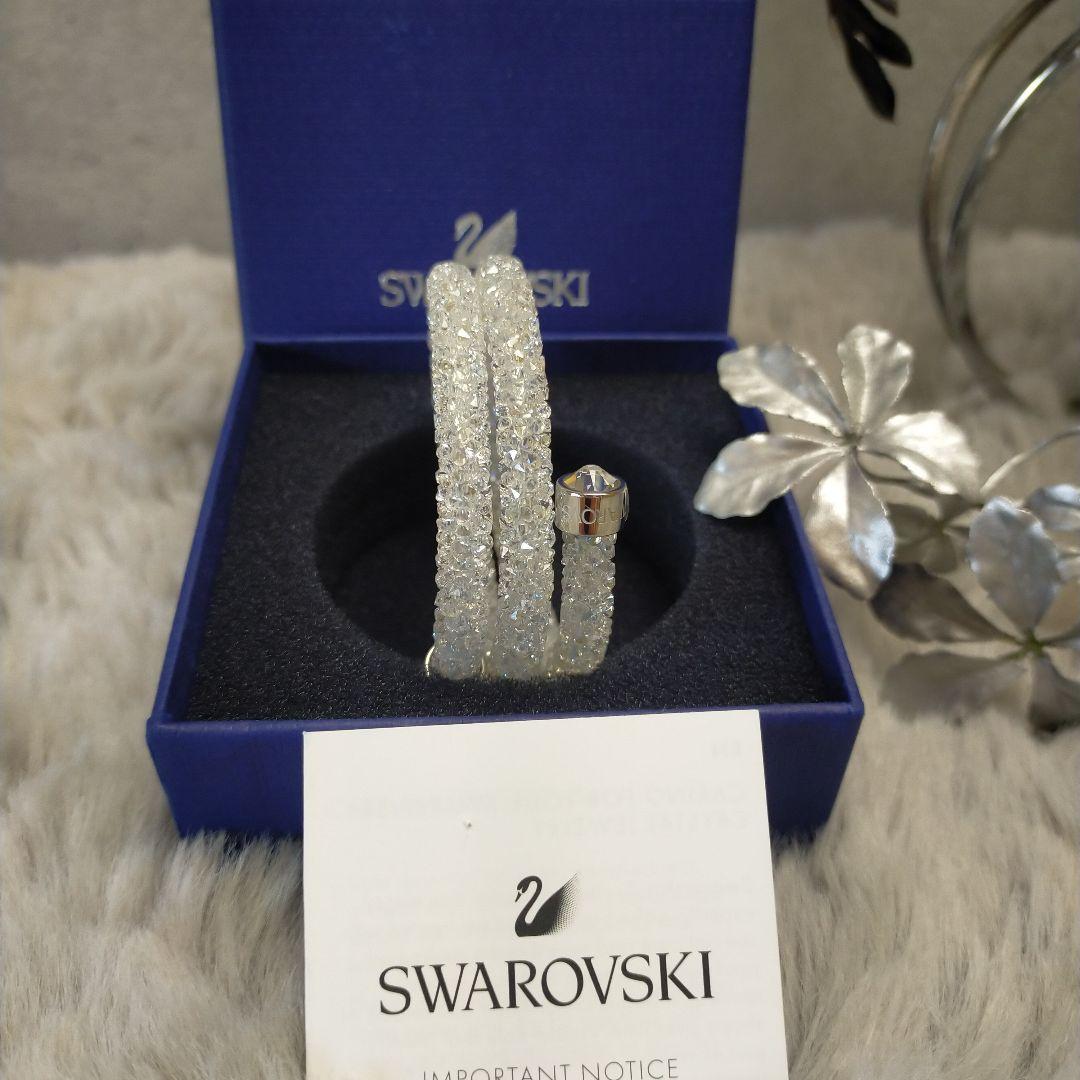 【新品】スワロフスキー バングル ブレス 正規品