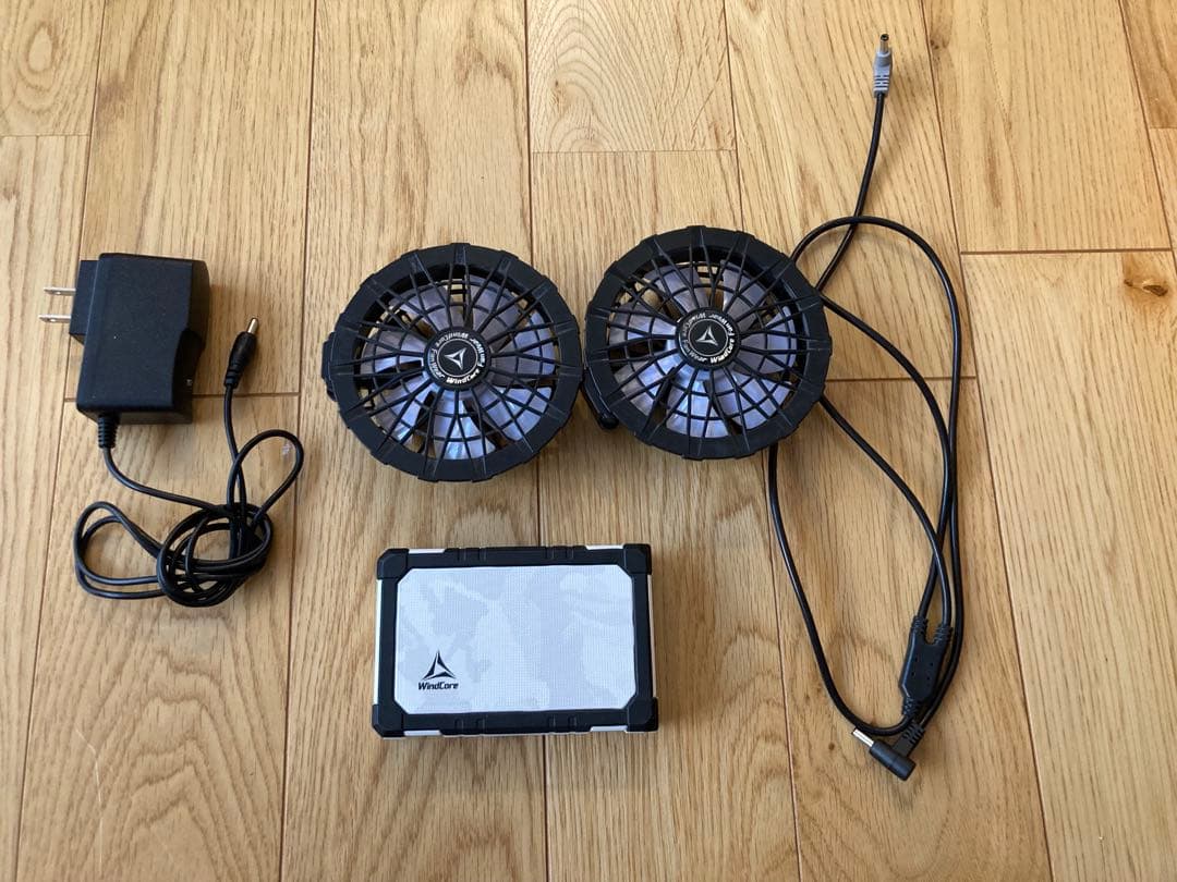 最終値下げ！ワークマンwindCoreFanwearファンバッテリー！