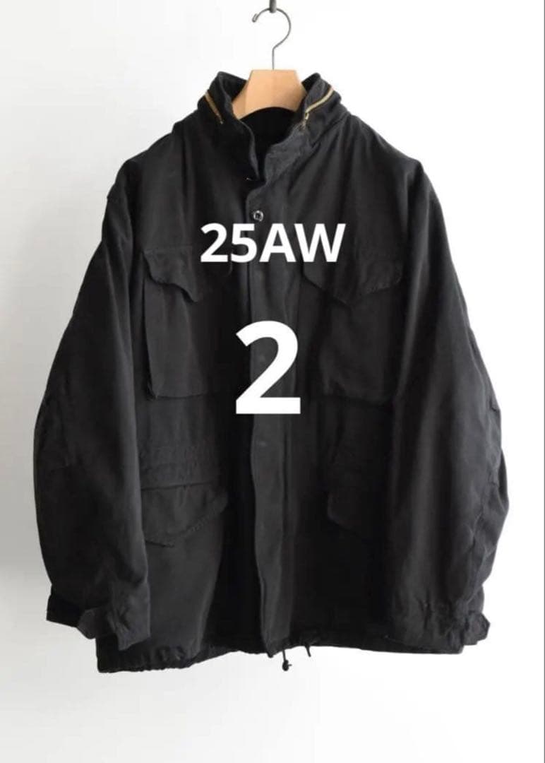 COMOLI コモリ 25AW製品染M65 サイズ2