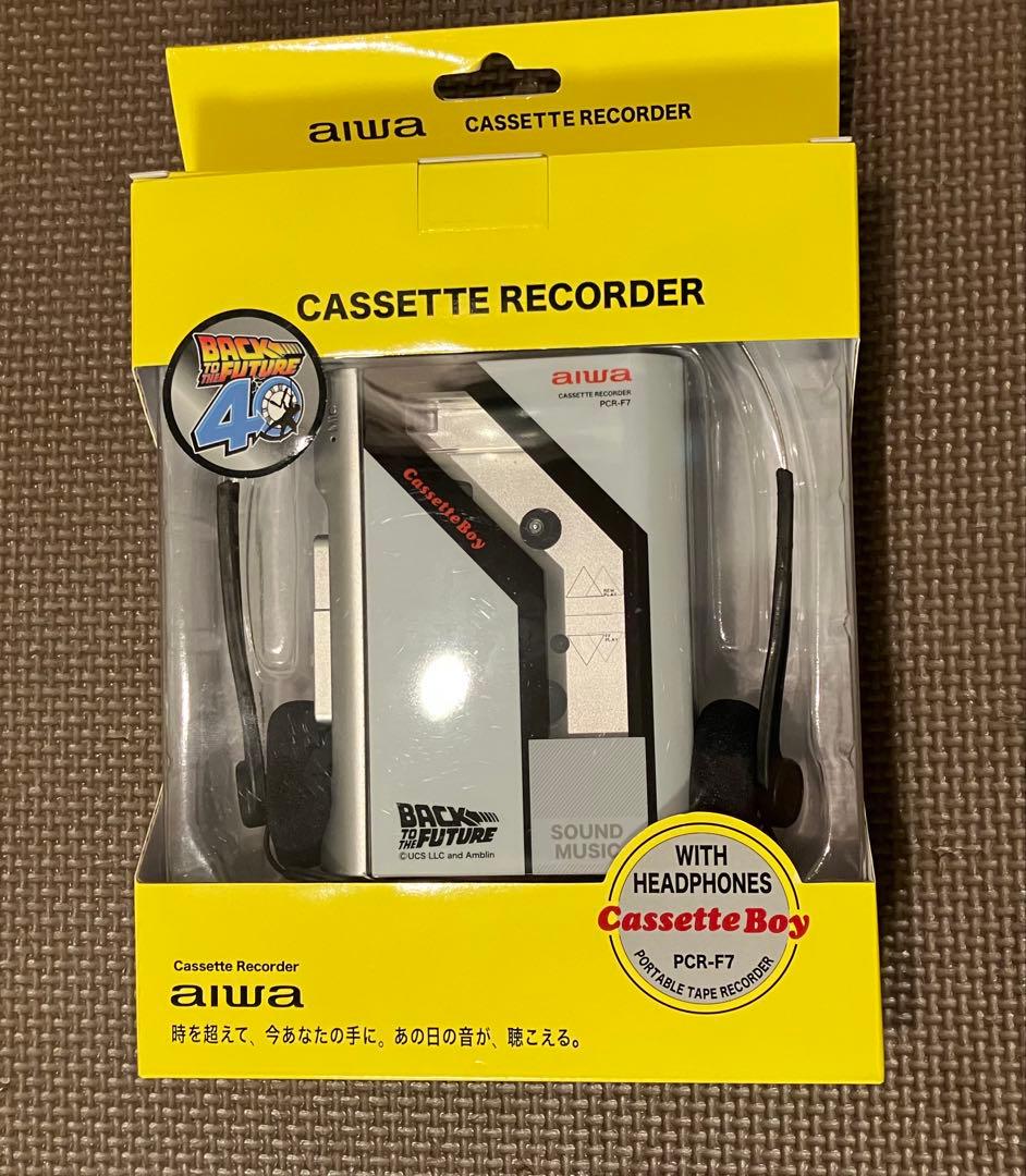 バック・トゥ・ザ・フューチャー aiwa カセットレコーダー PCR-F7...
