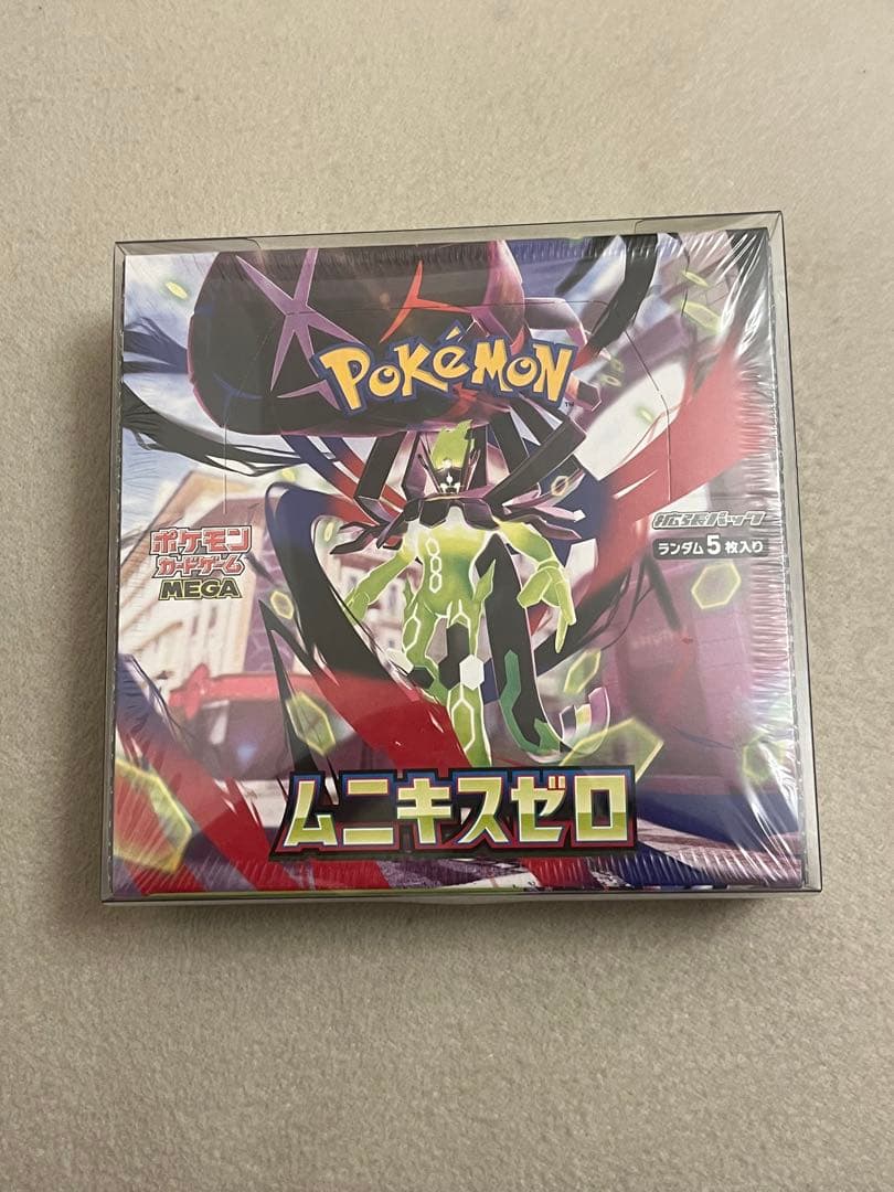 ポケモン パック ボックス BOX ムニキスゼロ シュリンク付き