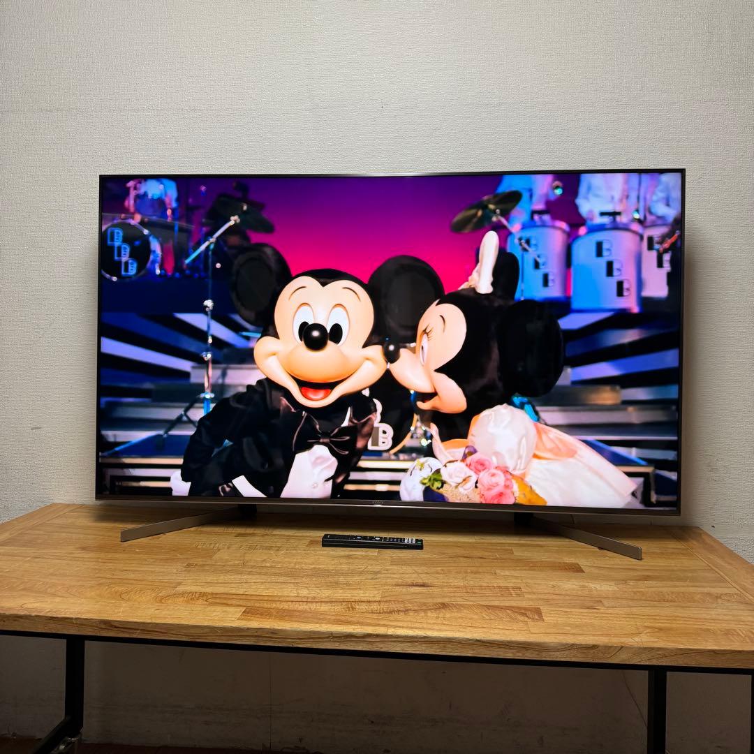 SONY 55V型 4K液晶テレビ BRAVIA KJ-55X9500G 動画○