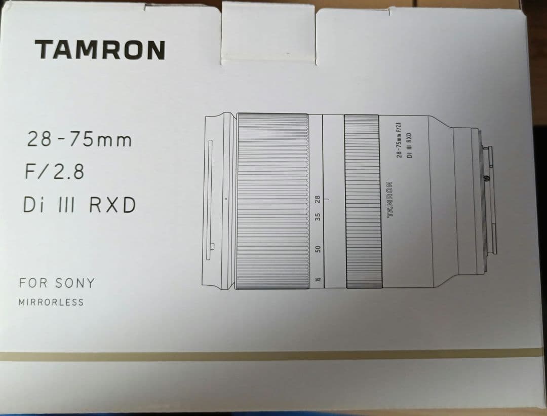 レンズ(ズーム) TAMRON 28-75mm F2.8 Di III RXD(A036)