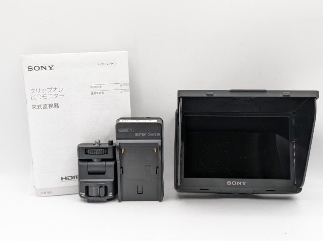 SONY LCDモニター バッテリーチャージャー付き