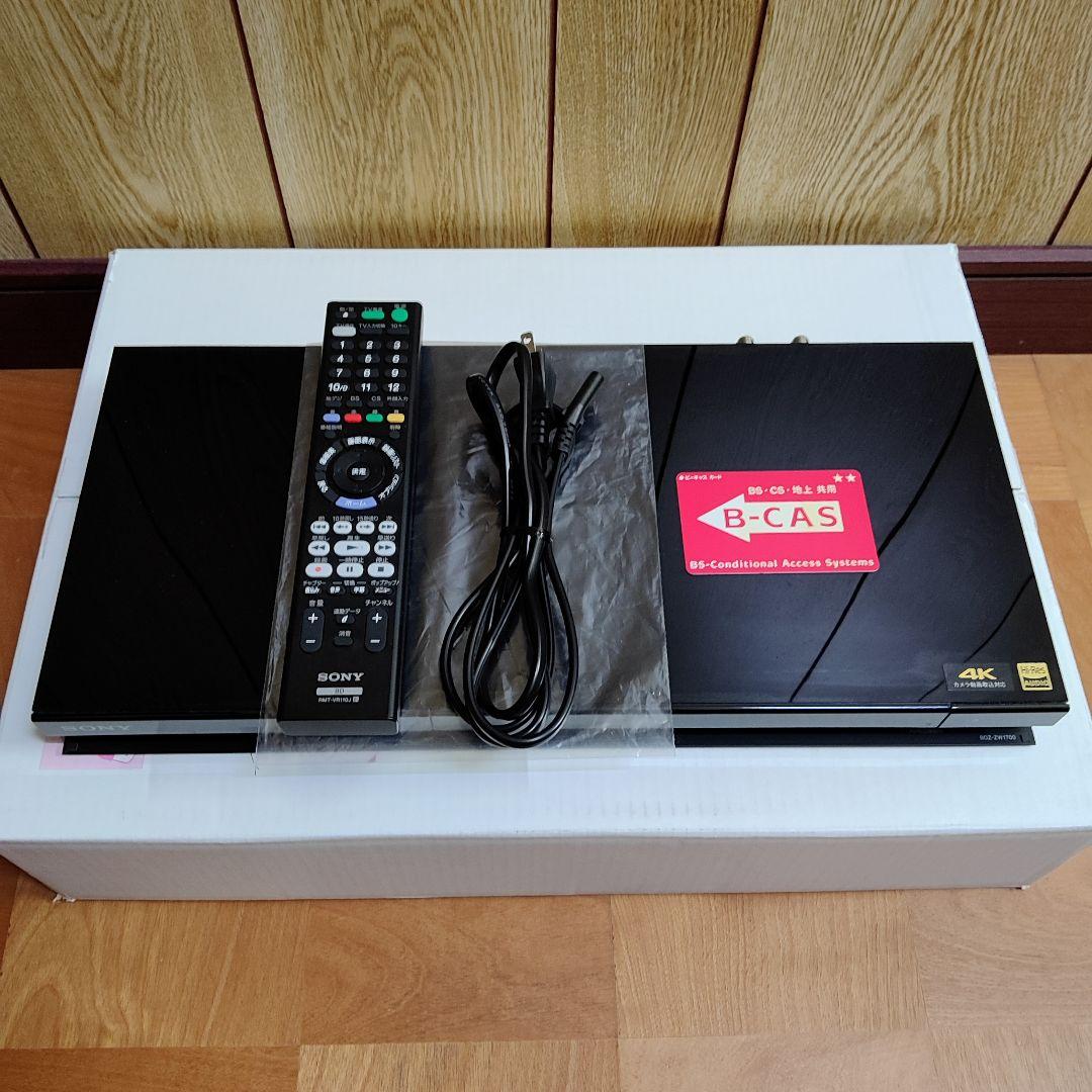 動作品 SONY BDZ-ZW1700 2019年 ブルーレイディスクレコーダー
