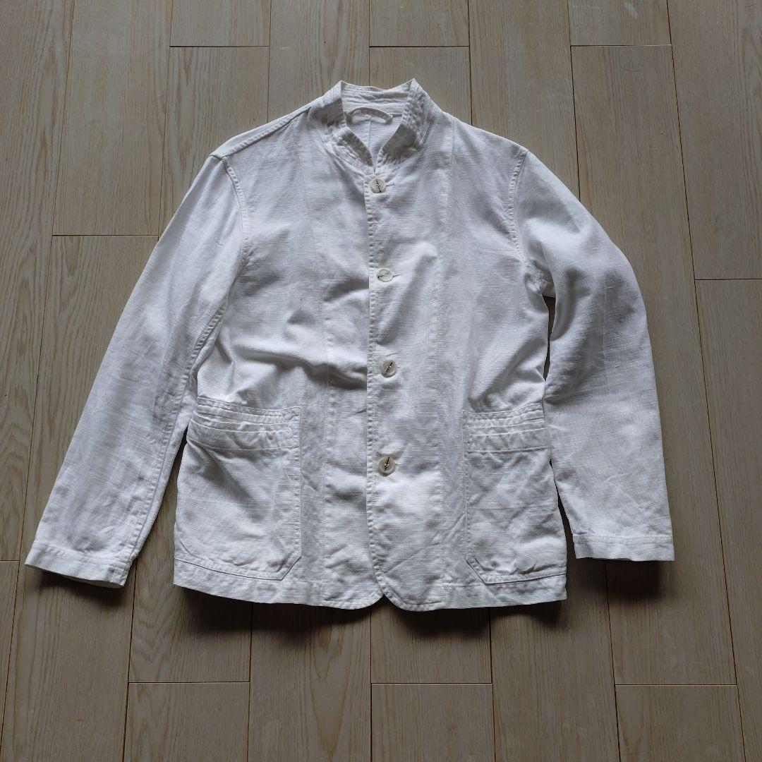 CASEY CASEY ホワイト テーラードジャケット【汚れなし】