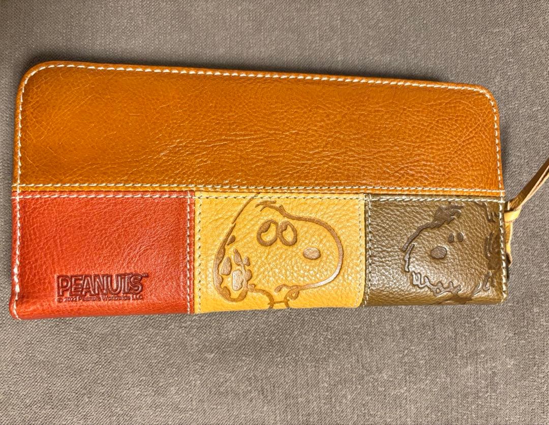 新品未使用 箱付き スヌーピー TEAM BEAGLE 長財布 定価15,950